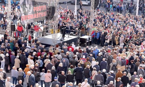 Umirovljenici prosvjedovali na glavnom trgu u Zagrebu, ovo su njihovi zahtjevi